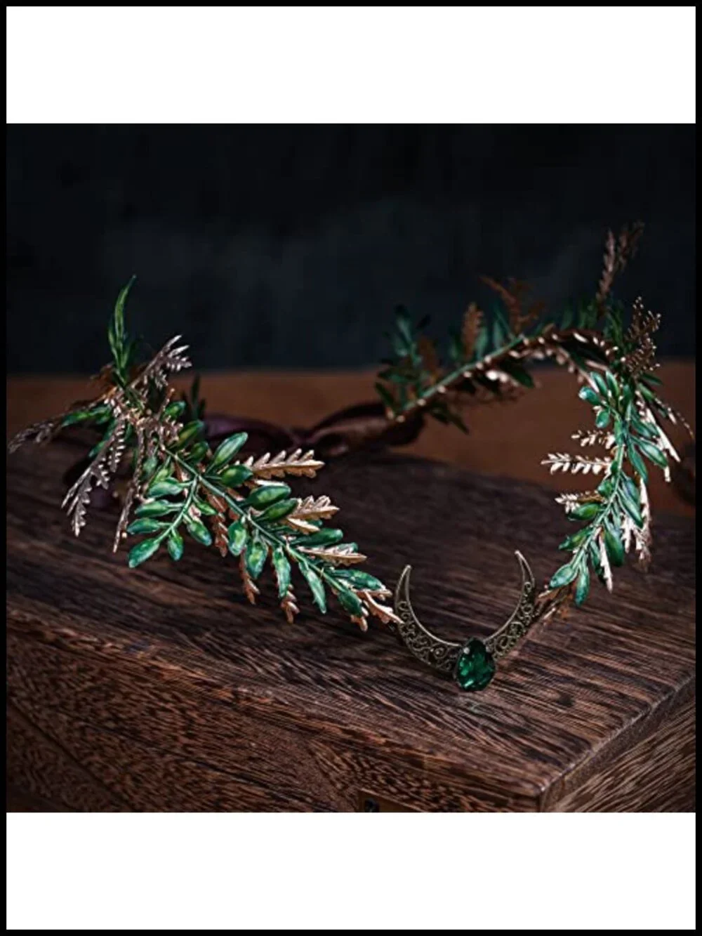 Fairy Flower Crown for Renaissance Festival, Woodland Headband, Elf Princess